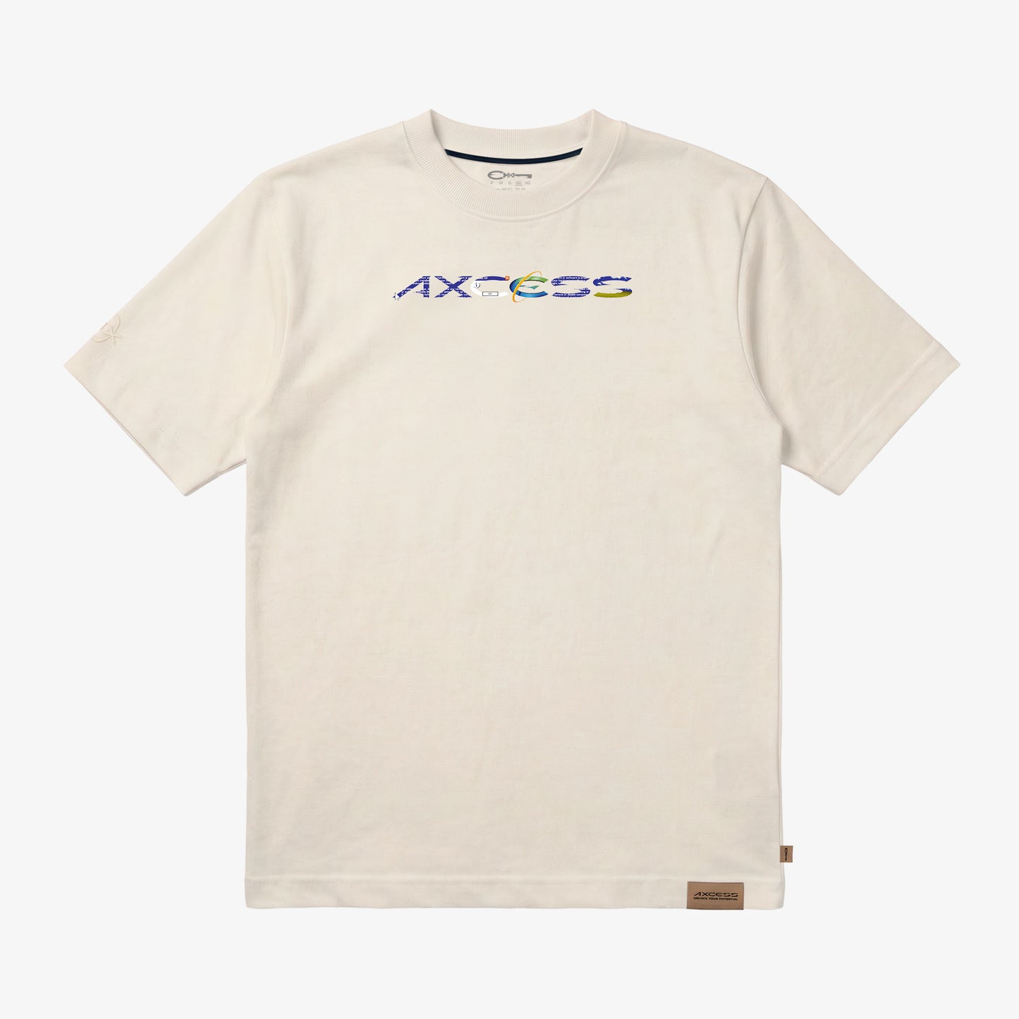 Camiseta Oversized AXCESS Crash - Bege
