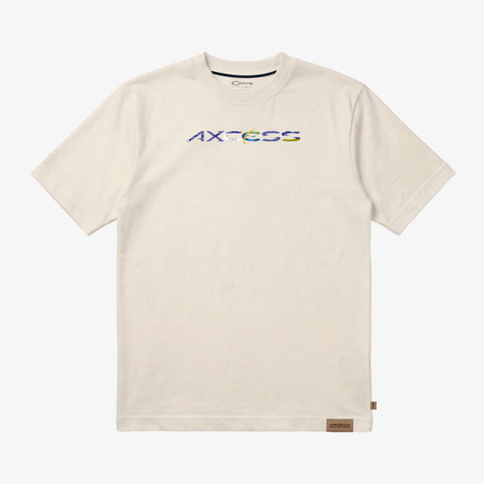 Camiseta Oversized AXCESS Crash - Bege