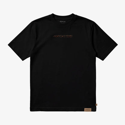 Camiseta Oversized AXCESS Lowres Lava - Preta